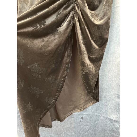 CIDER Womens 4XL Black Elastic Waist Flor Velvet Burn-Out Witchy/Whimsy Goth - Picture 6 of 8